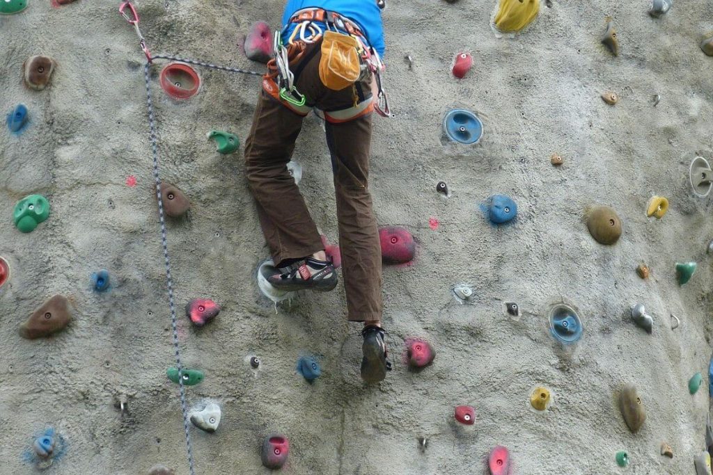 echauffement escalade